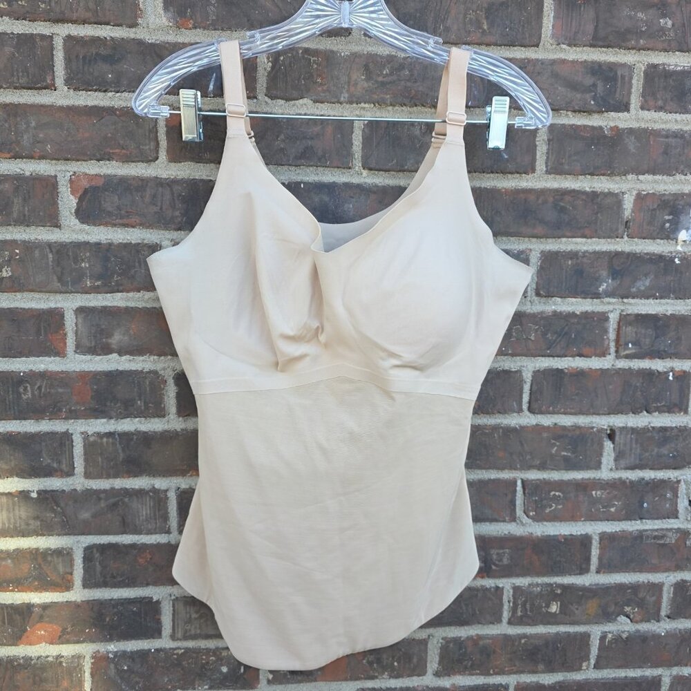 Honeylove Beige Cream Tan Liftwear Cami Shapewear Size 1X